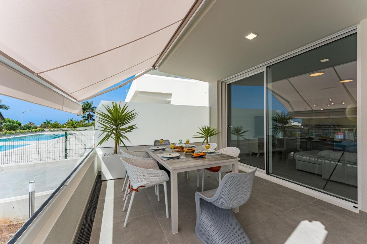 Modern New Apartment Las Terrazas De Costa Adeje. Heated Pool, Big Terrace And Private Parking ภายนอก รูปภาพ