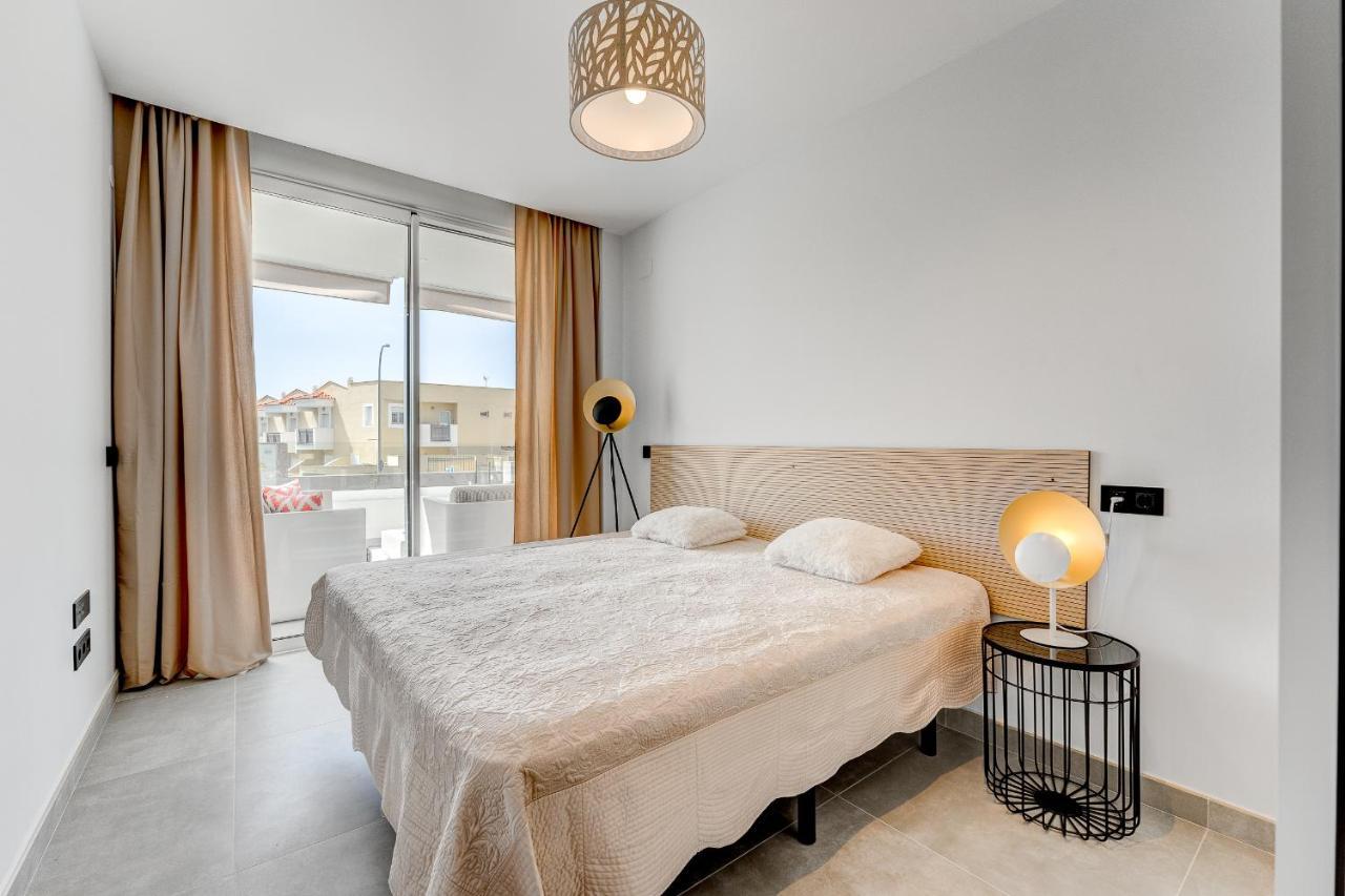 Modern New Apartment Las Terrazas De Costa Adeje. Heated Pool, Big Terrace And Private Parking ภายนอก รูปภาพ